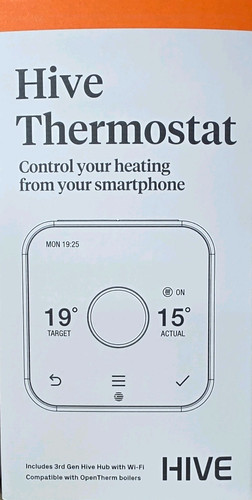 Hive thermostat app - wi-fi,