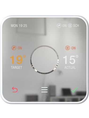 Hive thermostat heating hot - hive,