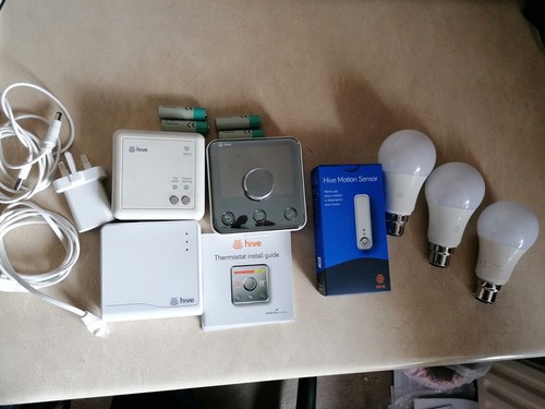 Hive heating control bulbs - +, &