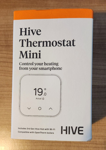 Hive thermostat mini with 3rd - thermostat,