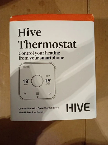 Hive thermostat white - hive,
