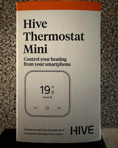 Hive thermostat mini and - hive,
