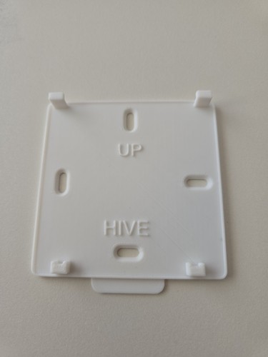 Back fixing plate - plate, for